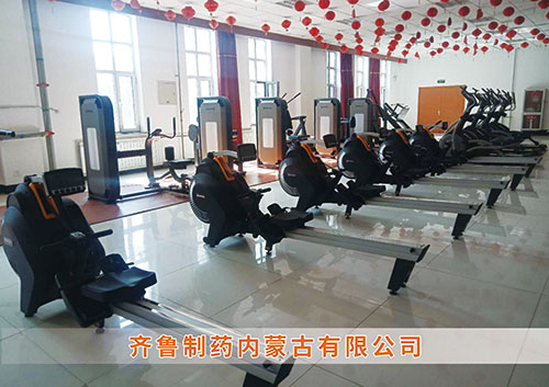 锐强体育为?齐鲁制药内蒙古分公司打造健身房